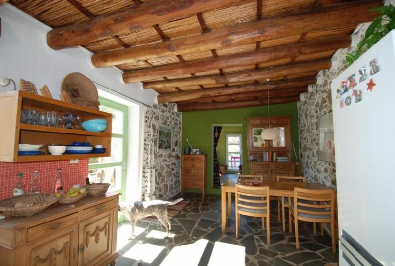 Sakturia Kreta, Saktouria, hübsches Steinhaus mit Garten und Terrasse mit Meer- und Bergblick Haus kaufen